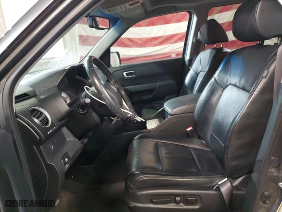 2011 Honda Pilot EX-L with VIN 5FNYF4H55BB042872, listed as a Copart auction lot 48232185 with 56,124 mi miles and Salvage Title. Bid and sale history available at carsss.com. Image 7.