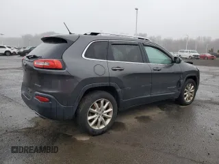 2015 Jeep Cherokee Limited with VIN 1C4PJMDS4FW662698, listed as a Copart auction lot 49521825 with 161,998 mi miles and Salvage Title. Bid and sale history available at DreamBid. Image 3.