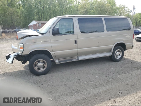 2013 Ford Econoline Cargo Commercial with VIN 1FTNE1EL3DDA02131, listed as a Copart auction lot 54057485 with 63,630 mi miles and Salvage title. Bid and sale history available at DreamBid. Image 1.