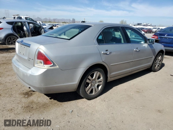 2008 Ford Fusion SEL with VIN 3FAHP08188R208284, listed as a Copart auction lot 44253015 with 121,010 mi miles and Salvage Title. Bid and sale history available at carsss.com. Image 3.