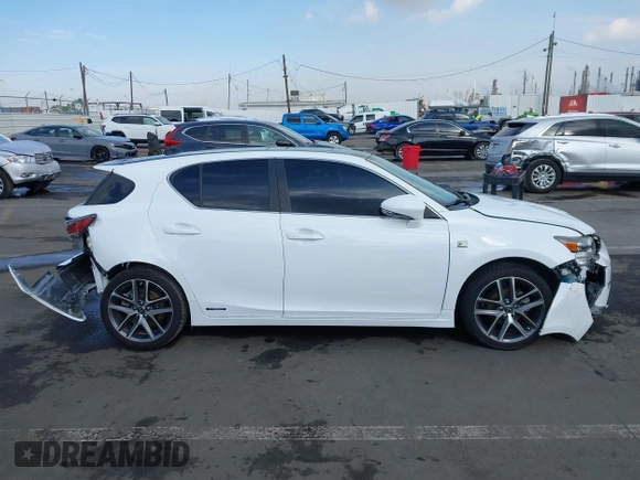 2016 Lexus CT 200h with VIN JTHKD5BH8G2267719, listed as a IAAI auction lot 41445010 with 73,287 mi miles and . Bid and sale history available at DreamBid. Image 14.