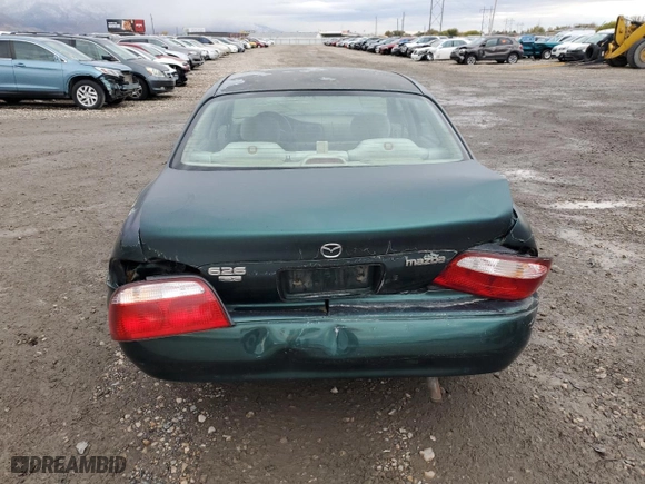 2001 Mazda 626 LX with VIN 1YVGF22C215245817, listed as a Copart auction lot 80491144 with 147,603 mi miles and Salvage Title. Bid and sale history available at carsss.com. Image 6.