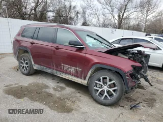 2023 Jeep Grand Cherokee Limited with VIN 1C4RJKBG7P8842548, listed as a Copart auction lot 44176345 with Not provided miles and Salvage title. Bid and sale history available at DreamBid. Image 4.