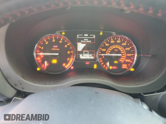 2015 Subaru WRX STI with VIN JF1VA2P69F9825358, listed as a Copart auction lot 46323585 with 86,250 mi miles and Salvage Title. Bid and sale history available at DreamBid. Image 9.