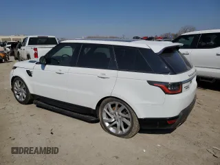 2018 Land Rover Range Rover Sport with VIN SALWR2RE1JA199185, listed as a Copart auction lot 48018285 with 150,106 mi miles and Salvage Title. Bid and sale history available at carsss.com. Image 2.
