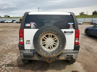 2006 Hummer H3 with VIN 5GTDN136668286254, listed as a Copart auction lot 70252514 with 112,987 mi miles and Salvage Title. Bid and sale history available at carsss.com. Image 6.