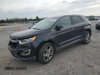 2015 Ford Edge Titanium z VIN 2FMTK3K90FBC36915, wystawiony jako Copart lot #51896595 z przebiegiem 183 933 mil mil oraz Szkoda całkowita • Salvage title. Historia ofert i sprzedaży dostępna na DreamBid. Obrazek 1.