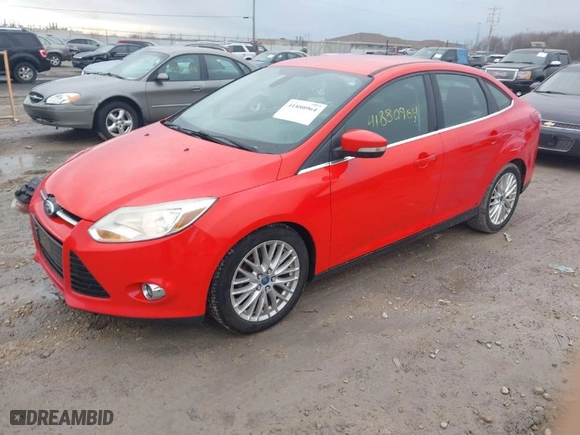 2012 Ford Focus SEL with VIN 1FAHP3H22CL332679, listed as a IAAI auction lot 41880964 with 149,031 mi miles. Bid and sale history available at carsss.com. Image 2.
