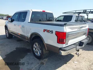 2020 Ford F-150 XL with VIN 1FTEW1E42LFC22448, listed as a IAAI auction lot 41979068 with 114,681 mi miles and . Bid and sale history available at DreamBid. Image 3.