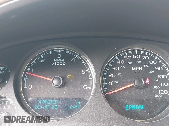 2010 Chevrolet Suburban LTZ with VIN 1GNUCKE02AR220449, listed as a IAAI auction lot 41665749 with 264,447 mi miles and . Bid and sale history available at DreamBid. Image 7.