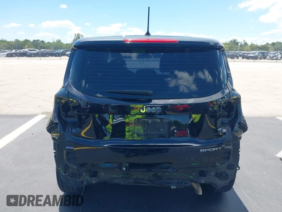 2017 Jeep Renegade Sport с VIN ZACCJAAB6HPE79157, выставлен на аукционе IAAI как лот 42251367 с пробегом 132 495 миль миль и . История ставок и продаж доступна на DreamBid. Изображение 16.