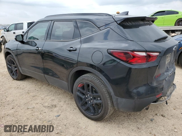 2021 Chevrolet Blazer LT with VIN 3GNKBCR43MS542080, listed as a Copart auction lot 54705855 with 79,337 mi miles and Salvage title. Bid and sale history available at DreamBid. Image 2.