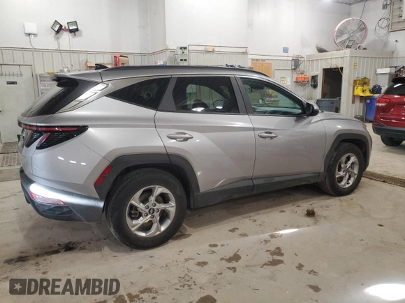 2023 Hyundai Tucson SEL with VIN KM8JB3AEXPU263900, listed as a Copart auction lot 50162515 with 15,746 mi miles and Clean Title. Bid and sale history available at carsss.com. Image 3.