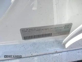 2012 Audi A4 Prestige с VIN WAUKFAFL9CN014823, выставлен на аукционе IAAI как лот 42012419 с пробегом 156 849 миль миль и . История ставок и продаж доступна на DreamBid. Изображение 9.