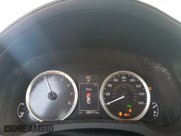2014 Lexus IS 250 with VIN JTHBF1D23E5003010, listed as a Copart auction lot 63061165 with 88,017 mi miles and Salvage title. Bid and sale history available at DreamBid. Image 9.