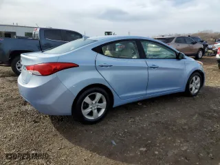 2011 Hyundai Elantra Ltd with VIN KMHDH4AE2BU104654, listed as a Copart auction lot 50152785 with 110,478 mi miles and Salvage Title. Bid and sale history available at carsss.com. Image 3.