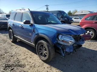 2024 Ford Bronco Sport Big Bend z VIN 3FMCR9B66RRE19987, wystawiony jako Copart lot #80150994 z przebiegiem 7 669 mil mil oraz Czysty tytuł • Clean title. Historia ofert i sprzedaży dostępna na DreamBid. Obrazek 4.