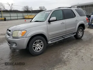 2005 Toyota Sequoia Limited with VIN 5TDBT48A25S235038, listed as a Copart auction lot 48201405 with 276,869 mi miles and Salvage Title. Bid and sale history available at DreamBid. Image 1.