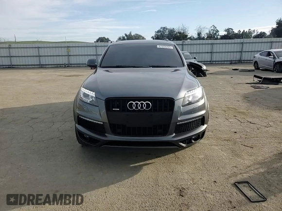 2014 Audi Q7 3.0T S line Prestige with VIN WA1DGAFE5ED002987, listed as a Copart auction lot 47359395 with 130,436 mi miles and Salvage Title. Bid and sale history available at carsss.com. Image 11.