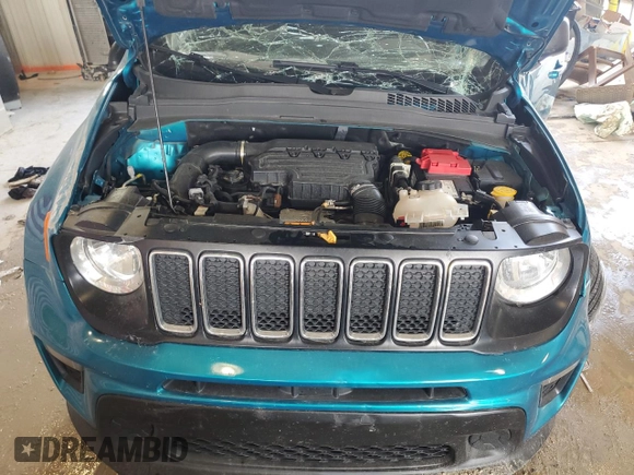2020 Jeep Renegade Sport with VIN ZACNJAA13LPL94704, listed as a Copart auction lot 65293964 with 37,609 mi miles and Salvage Title. Bid and sale history available at DreamBid. Image 12.