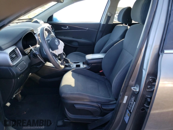 2019 Kia Sorento L with VIN 5XYPG4A32KG547276, listed as a Copart auction lot 41465775 with 75,208 mi miles and Salvage Title. Bid and sale history available at DreamBid. Image 7.
