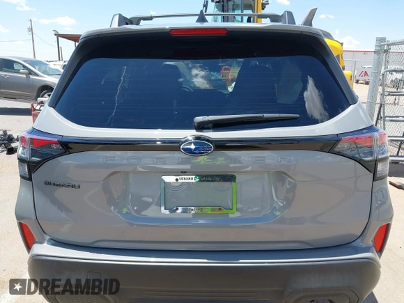2025 Subaru Forester Premium with VIN JF2SLDBC8SH485167, listed as a IAAI auction lot 42202366 with 4,707 mi miles and . Bid and sale history available at DreamBid. Image 17.