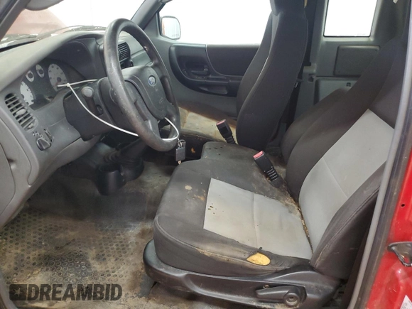 2004 Ford Ranger XL with VIN 1FTYR14U54PB45303, listed as a Copart auction lot 60680675 with 128,288 mi miles and Clean title. Bid and sale history available at DreamBid. Image 7.