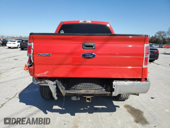 2014 Ford F-150 XL with VIN 1FTFW1ET8EFB13717, listed as a Copart auction lot 48221805 with 208,470 mi miles and Salvage Title. Bid and sale history available at carsss.com. Image 6.