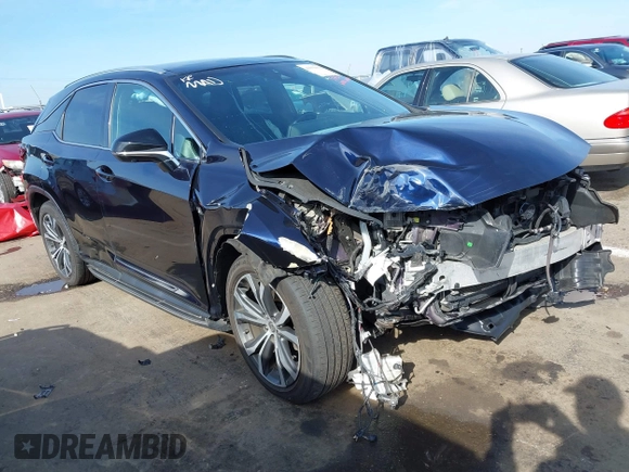 2017 Lexus RX with VIN 2T2BGMCA6HC018631, listed as a IAAI auction lot 41626914 with 147,359 mi miles. Bid and sale history available at carsss.com. Image 1.
