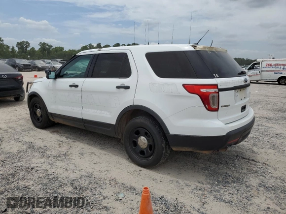 2015 Ford Utility Police Interceptor with VIN 1FM5K8AR7FGC66770, listed as a Copart auction lot 61900984 with 278,249 mi miles and Salvage Title. Bid and sale history available at carsss.com. Image 2.