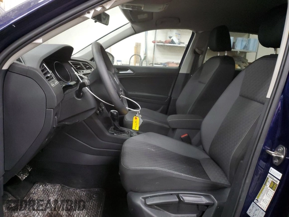 2021 Volkswagen Tiguan S with VIN 3VV0B7AX3MM142099, listed as a Copart auction lot 46419605 with 36,386 mi miles and Salvage Title. Bid and sale history available at DreamBid. Image 7.