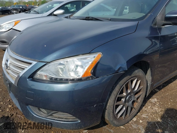 2013 Nissan Sentra SR with VIN 3N1AB7AP5DL658847, listed as a IAAI auction lot 42147997 with 148,444 mi miles and . Bid and sale history available at DreamBid. Image 6.