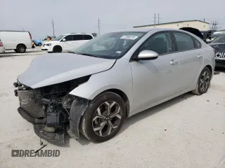 2019 Kia Forte LXS with VIN 3KPF24AD5KE109738, listed as a Copart auction lot 47586575 with 55,659 mi miles and Salvage Title. Bid and sale history available at carsss.com. Image 1.