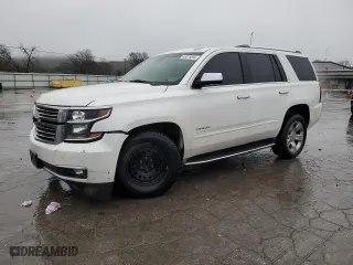 2017 Chevrolet Tahoe Premier with VIN 1GNSCCKC2HR341679, listed as a Copart auction lot 45016945 with 132,995 mi miles and Salvage Title. Bid and sale history available at carsss.com. Image 1.