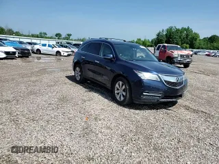 2015 Acura MDX Advance with VIN 5FRYD4H84FB017966, listed as a Copart auction lot 61664895 with Not provided miles and Salvage title. Bid and sale history available at DreamBid. Image 13.