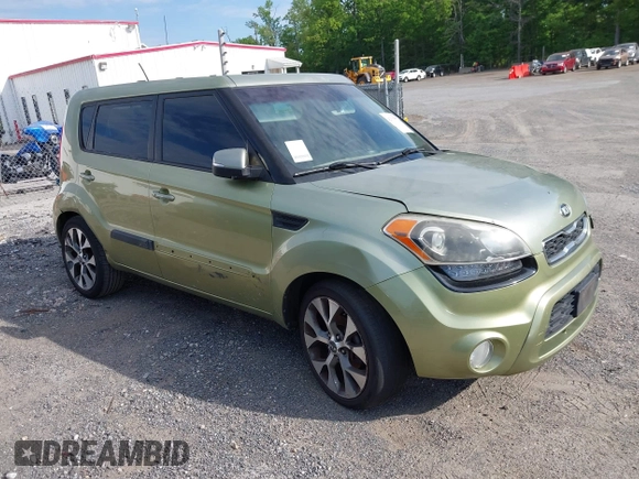2013 Kia Soul + with VIN KNDJT2A62D7565616, listed as a IAAI auction lot 42137557 with Not Provided miles and . Bid and sale history available at DreamBid. Image 1.
