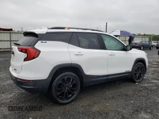 2021 GMC Terrain SLE with VIN 3GKALTEV5ML386042, listed as a Copart auction lot 56867875 with 63,859 mi miles and Salvage title. Bid and sale history available at DreamBid. Image 3.