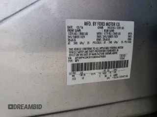 2016 Ford Edge Titanium with VIN 2FMPK3K91GBB47650, listed as a Copart auction lot 44604005 with 55,156 mi miles and Salvage Title. Bid and sale history available at carsss.com. Image 15.