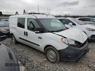2019 Ram ProMaster City Cargo Tradesman with VIN ZFBHRFABXK6N78511, listed as a Copart auction lot 44315265 with 164,726 mi miles and Salvage Title. Bid and sale history available at carsss.com. Image 4.