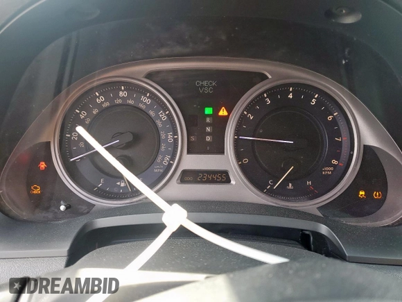 2006 Lexus IS 250 z VIN JTHBK262562003446, wystawiony jako Copart lot #58966215 z przebiegiem 234 455 mil mil oraz Szkoda całkowita • Salvage title. Historia ofert i sprzedaży dostępna na DreamBid. Obrazek 9.