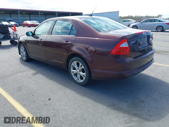 2012 Ford Fusion SE with VIN 3FAHP0HA5CR171218, listed as a IAAI auction lot 41810542 with 240,261 mi miles. Bid and sale history available at carsss.com. Image 3.
