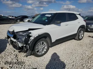 2022 Chevrolet TrailBlazer LS with VIN KL79MMS23NB129974, listed as a Copart auction lot 85147324 with 60,776 mi miles and Salvage Title. Bid and sale history available at carsss.com. Image 1.