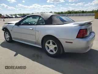 2004 Ford Mustang Deluxe with VIN 1FAFP44694F133988, listed as a Copart auction lot 50846395 with 166,918 mi miles and Salvage Title. Bid and sale history available at carsss.com. Image 2.