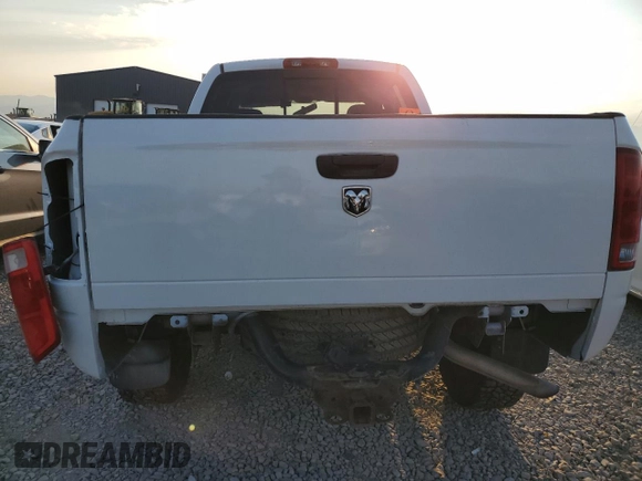 2005 Dodge Ram 2500 SLT with VIN 1D7KS28D05J636771, listed as a Copart auction lot 69638724 with 0 mi miles and Salvage Title. Bid and sale history available at carsss.com. Image 6.