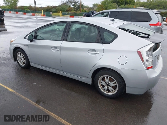 2010 Toyota Prius II with VIN JTDKN3DU5A0204755, listed as a IAAI auction lot 41795883 with 188,873 mi miles. Bid and sale history available at carsss.com. Image 3.