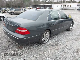 2005 Lexus LS 430 z VIN JTHBN36F055017333, wystawiony jako IAAI lot #41625065 z przebiegiem 198 619 mil mil oraz . Historia ofert i sprzedaży dostępna na DreamBid. Obrazek 4.