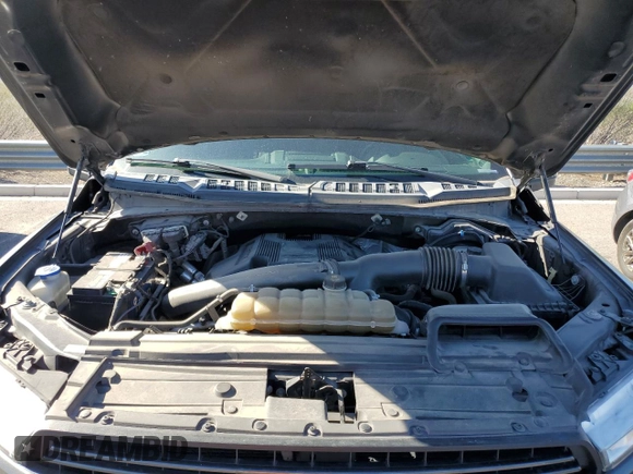 2019 Ford F-150 XL with VIN 1FTEW1E4XKKD45646, listed as a Copart auction lot 57878695 with 122,243 mi miles and Salvage title. Bid and sale history available at DreamBid. Image 11.