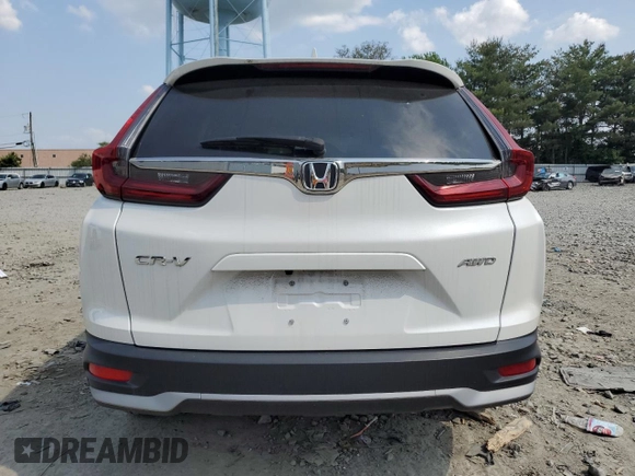 2021 Honda CR-V EX z VIN 2HKRW2H58MH673984, wystawiony jako Copart lot #59546805 z przebiegiem Nie podano mil oraz Szkoda całkowita • Salvage title. Historia ofert i sprzedaży dostępna na DreamBid. Obrazek 6.