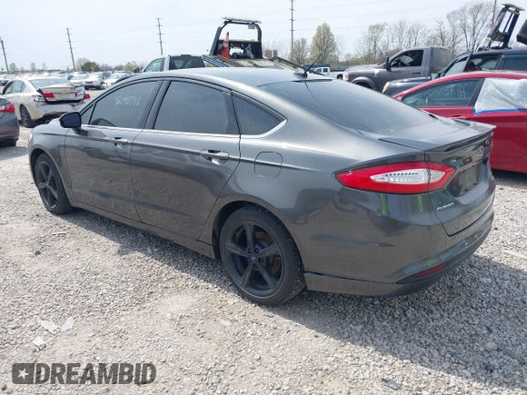 2016 Ford Fusion SE with VIN 3FA6P0HD3GR380223, listed as a IAAI auction lot 42040598 with 106,909 mi miles. Bid and sale history available at carsss.com. Image 3.