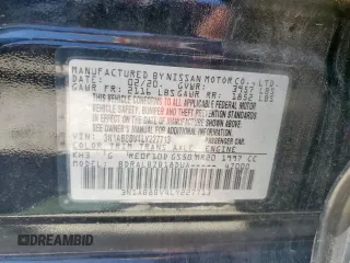 2020 Nissan Sentra S z VIN 3N1AB8BV4LY227713, wystawiony jako Copart lot #57576805 z przebiegiem 78 669 mil mil oraz Szkoda całkowita • Salvage title. Historia ofert i sprzedaży dostępna na DreamBid. Obrazek 12.